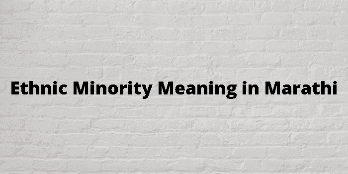 ethnic minority