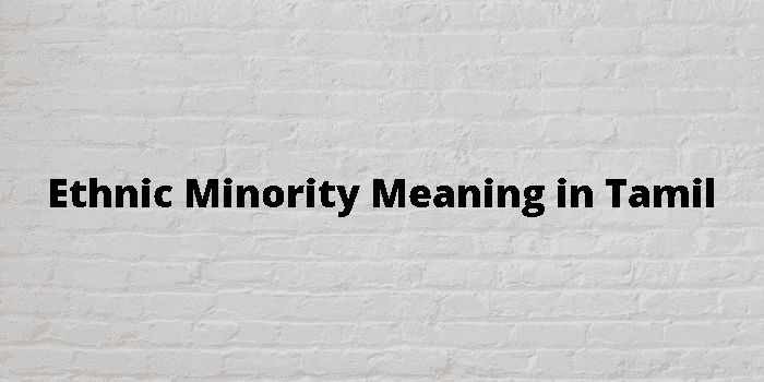 ethnic minority