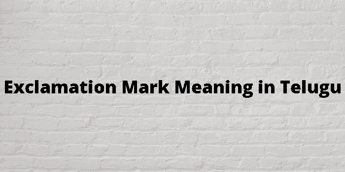 exclamation mark