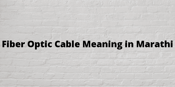 fiber optic cable