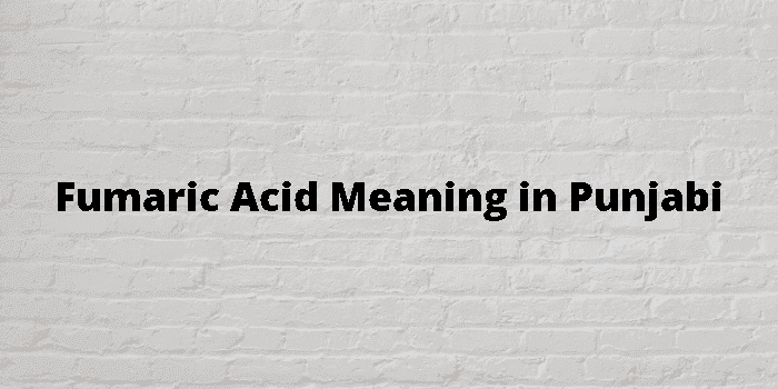 fumaric acid