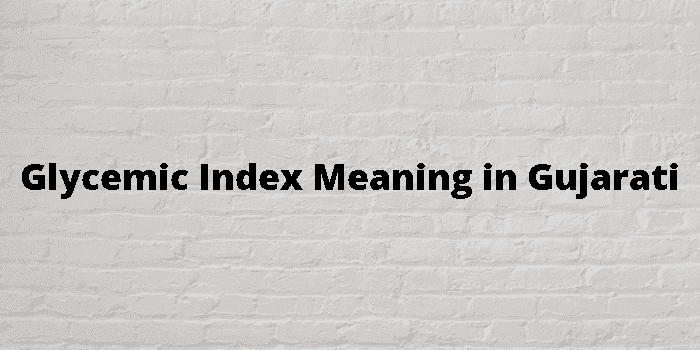 glycemic index