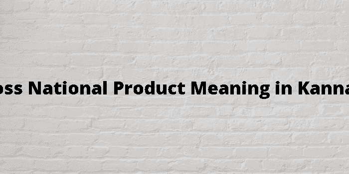 gross national product