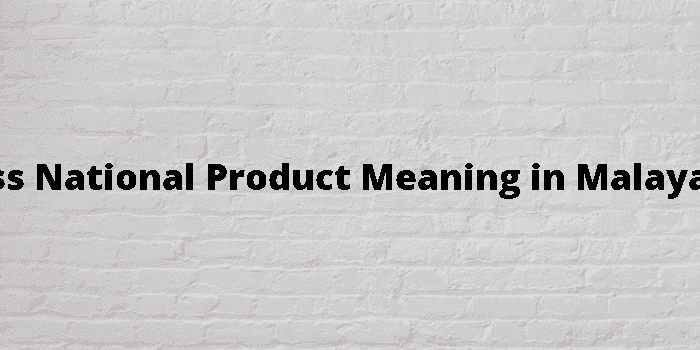 gross national product