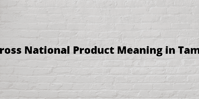 gross national product