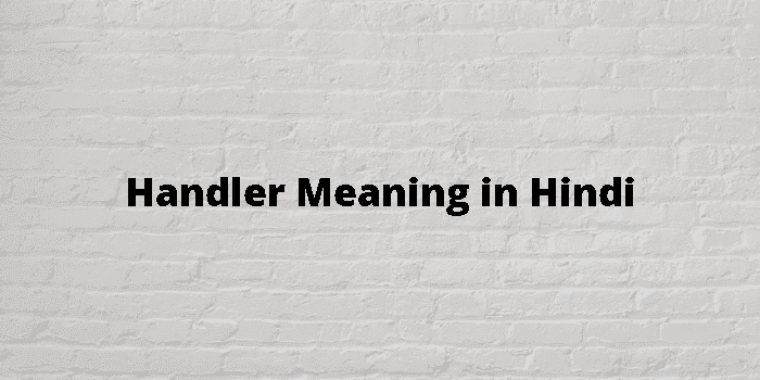 handler