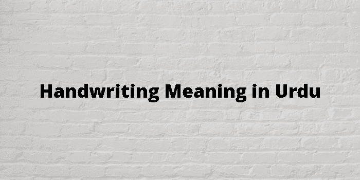 handwriting