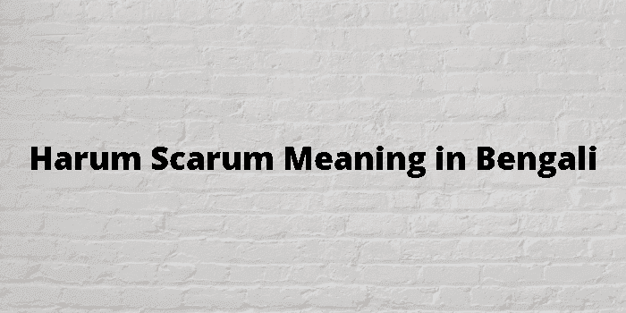 harum scarum