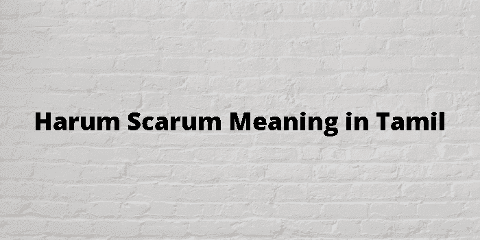 harum scarum