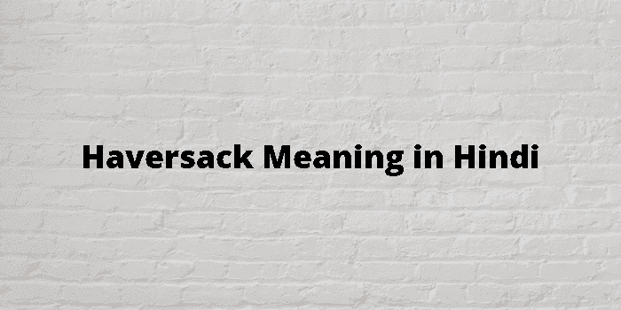 haversack