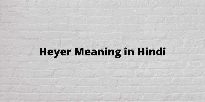 heyer