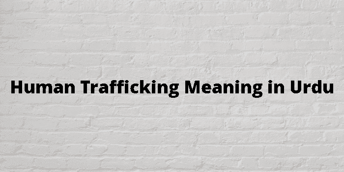 human trafficking