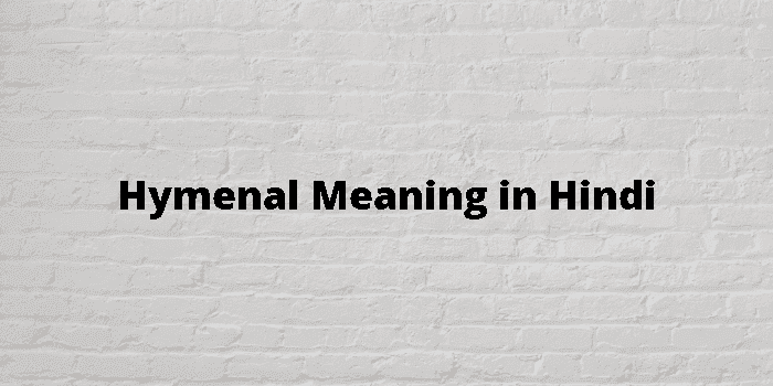 hymenal