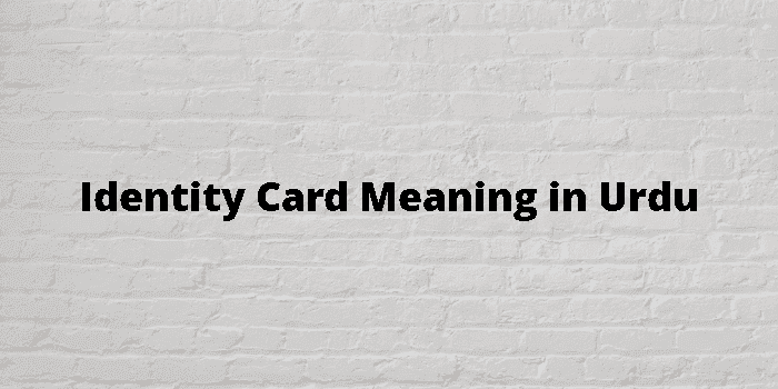 identity card