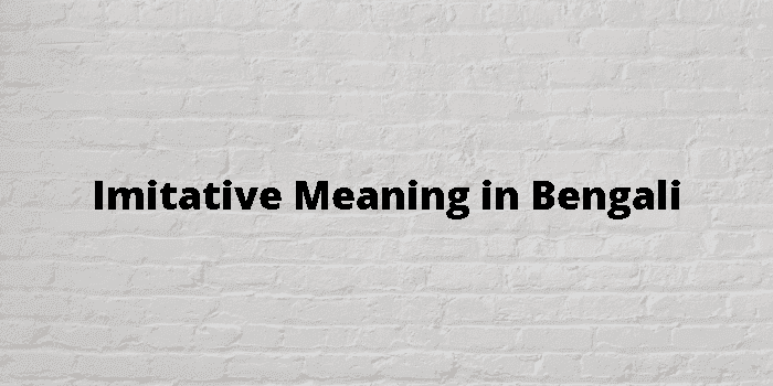 imitative