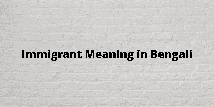 immigrant