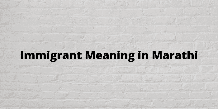 immigrant