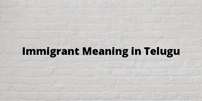 immigrant