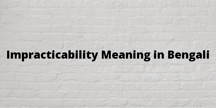 impracticability