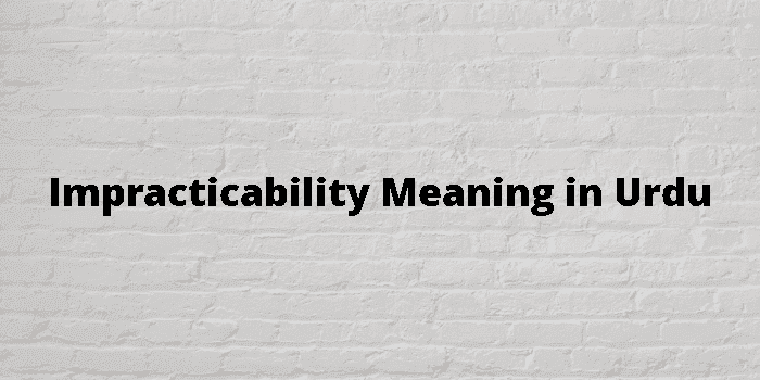 impracticability