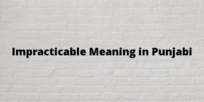 impracticable