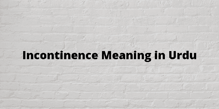 incontinence