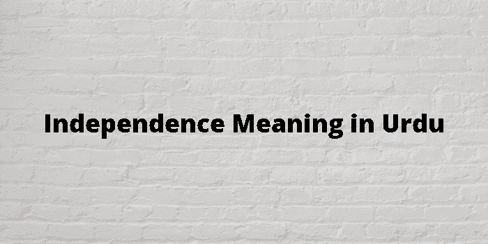 independence