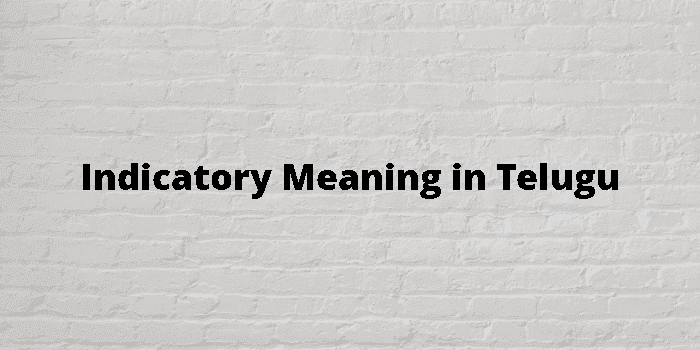 indicatory