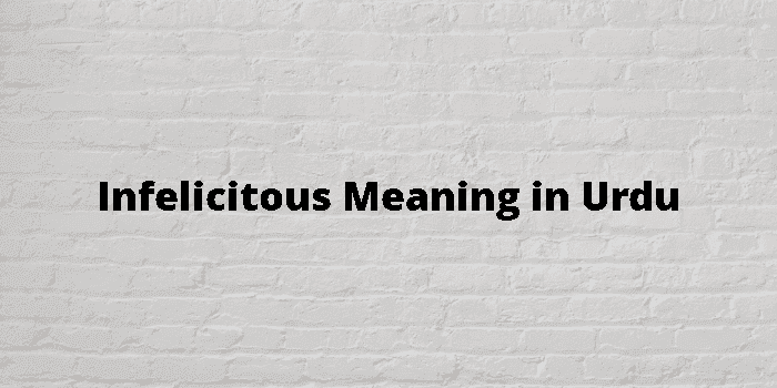 infelicitous