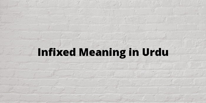 infixed