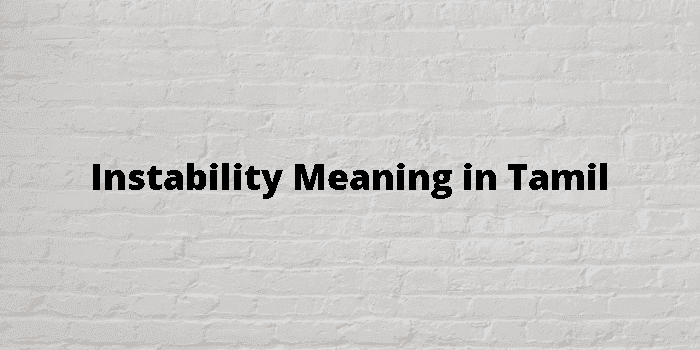 instability