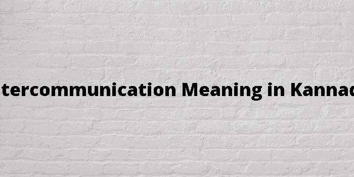 intercommunication