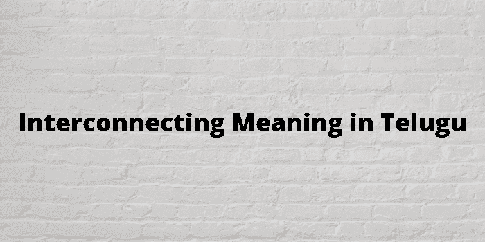 interconnecting