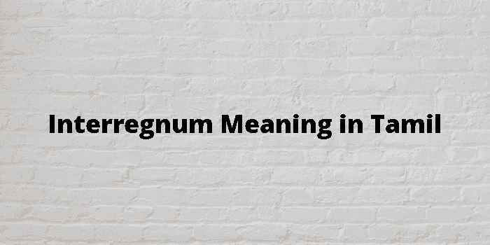 interregnum