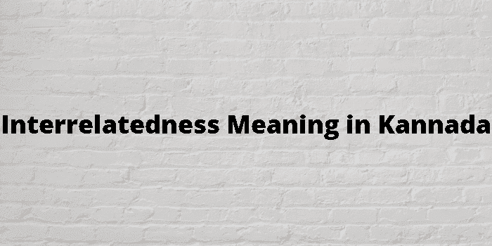 interrelatedness