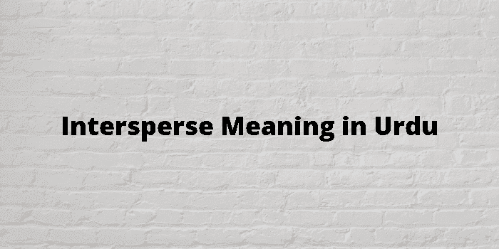 intersperse