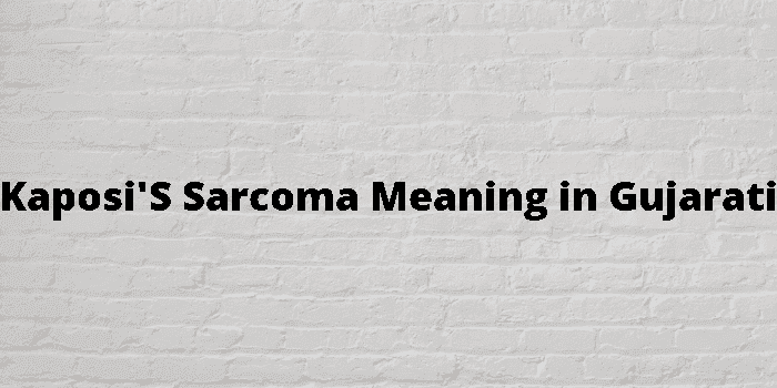 kaposi's sarcoma