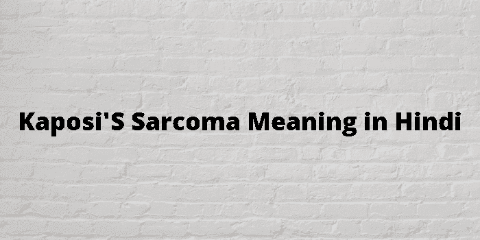 kaposi's sarcoma