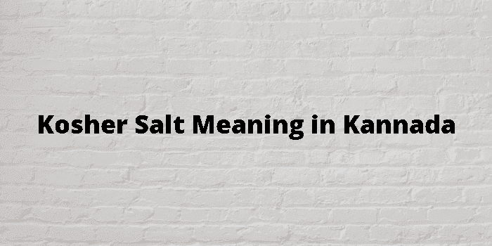 kosher salt