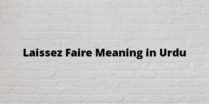 laissez faire