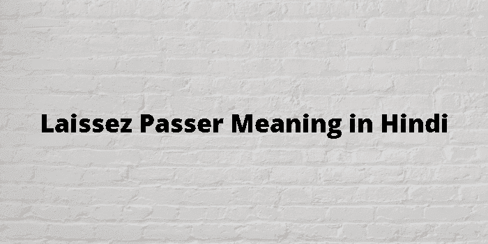 laissez passer