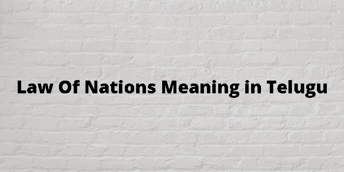 law of nations