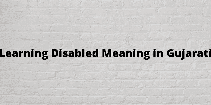 learning disabled