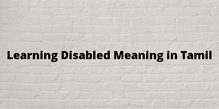 learning disabled