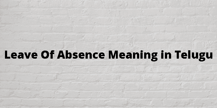 leave of absence