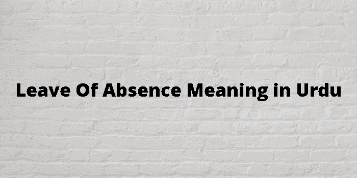 leave of absence