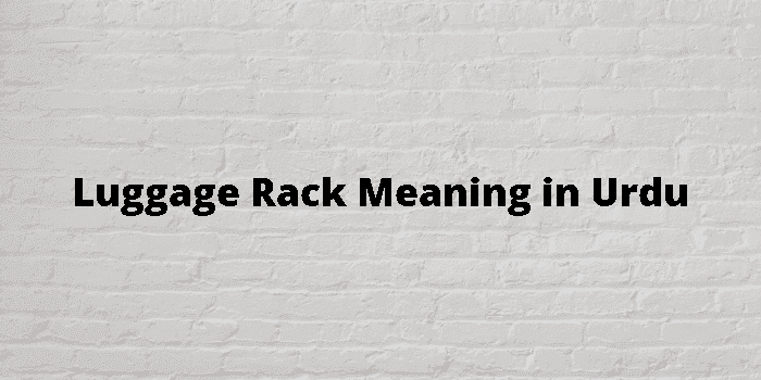 luggage rack