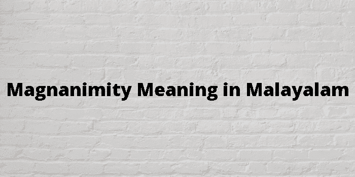 magnanimity