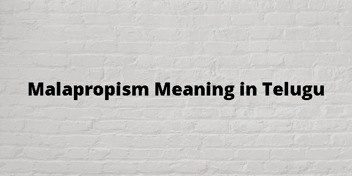 malapropism