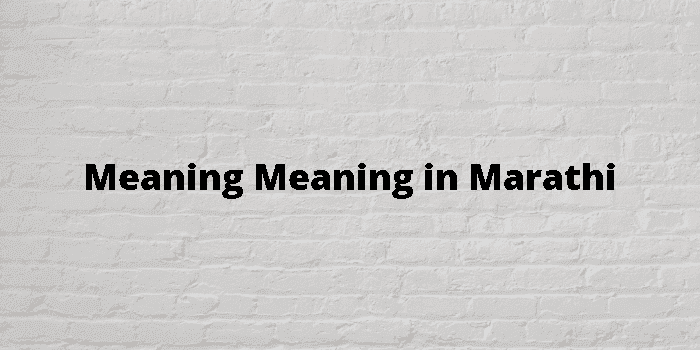 meaning